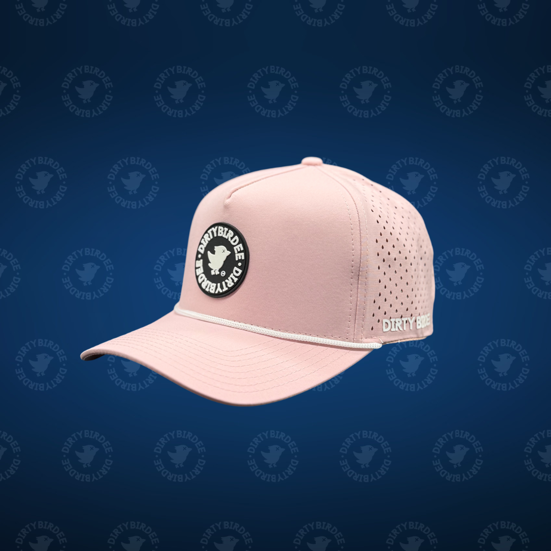 🧢 The PINK Dirty Birdee 5-Panel Golf Hat: Where Performance Meets Style on the Course
