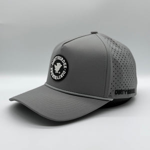 Dirty Birdee Performance Golf Hat - Grey - 5-Panel Hat